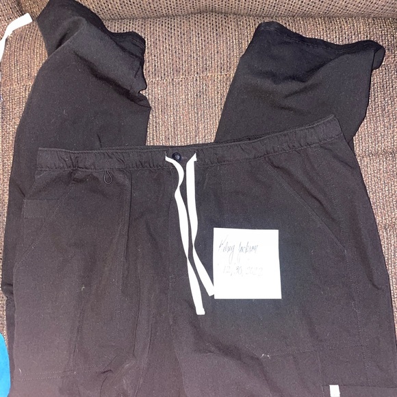 Mens Figs Black pants size XL - Picture 6 of 7